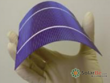 此前的成果——超薄型低成本太阳能电池单元(出处:明治大学)