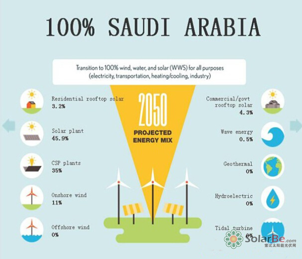 图:2050年南非理想的能源结构