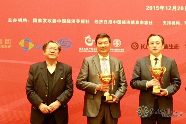 揽获三奖 协鑫集团耀目中国经济高峰论坛