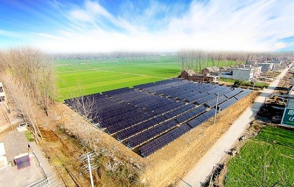 汉能赢得安徽泗县6.36MW光伏扶贫项目