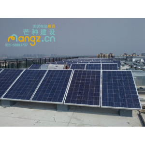 南京工厂屋面光伏风荷载建筑荷载抗风能力光伏发电设计-- 江苏芒种建设有限公司