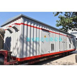 预制舱底架预留开孔从而实现快速组装-- 泰安市腾达电器设备有限公司