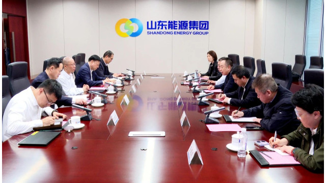 助力国家绿色低碳高质量发展，京能国际与山东能源集团举行会谈