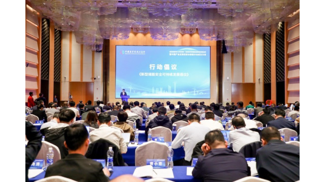 海辰储能庞文杰出席中促会储能分会成立大会并作行业行动倡议发布