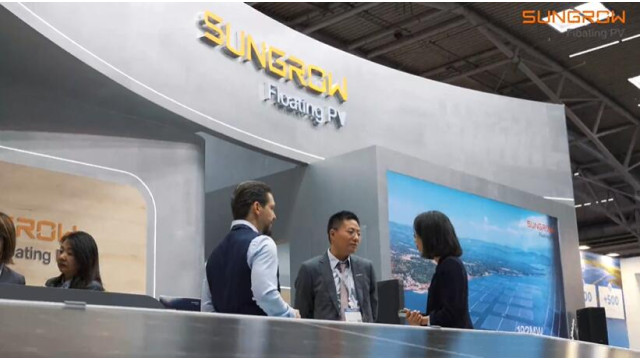全球首发！阳光水面光伏携全新系统解决方案亮相Intersolar Europe