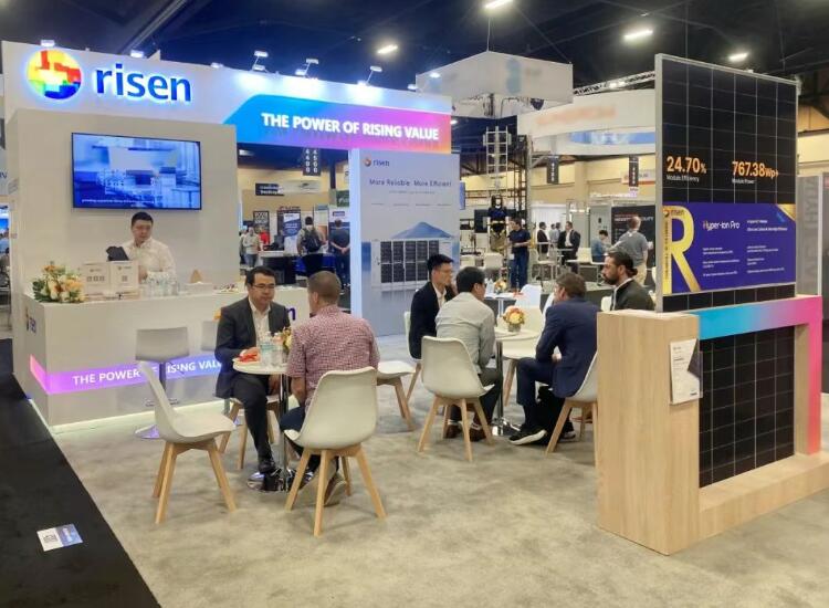 东方日升闪耀美国国际清洁能源展，光储场景绘就零碳未来