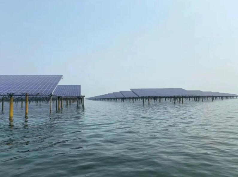向海图强！华为助力中广核打造全国首个全容量并网桩基式海上光伏项目