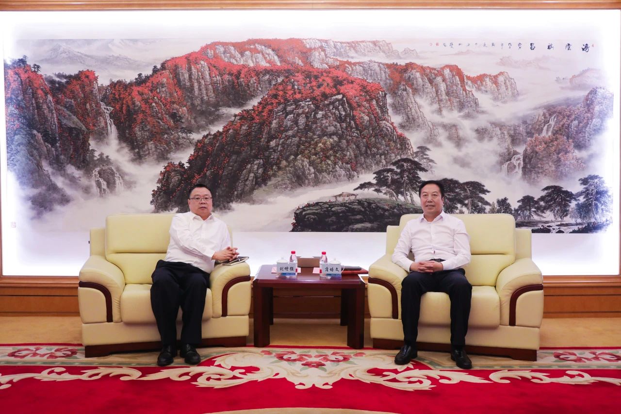 中国能建董事长刘增强拜访甘肃省电力投资集团有限责任公司