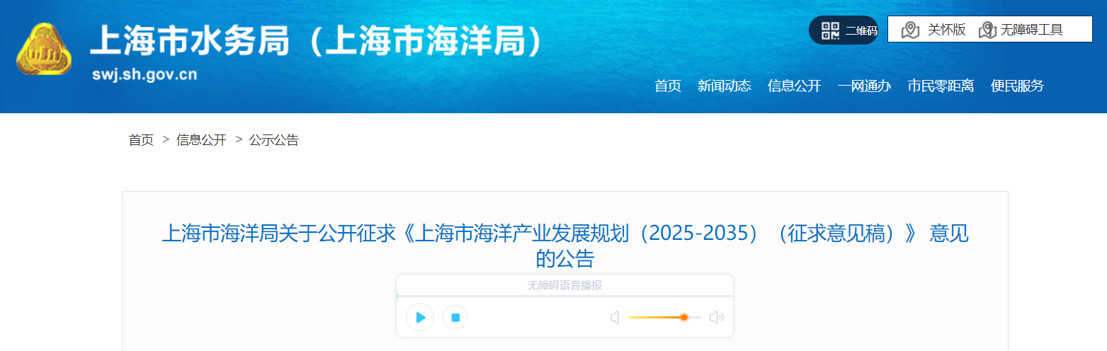 上海：打造大规模海上光伏基地 推动东海大桥等海上光伏项目建设及并网投运