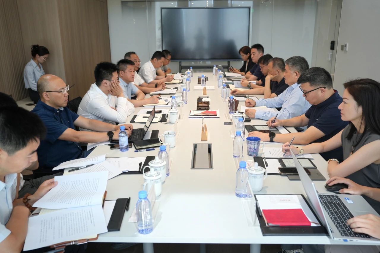 浙能集团副总经理、党委委员杨敬东一行赴中来股份调研座谈