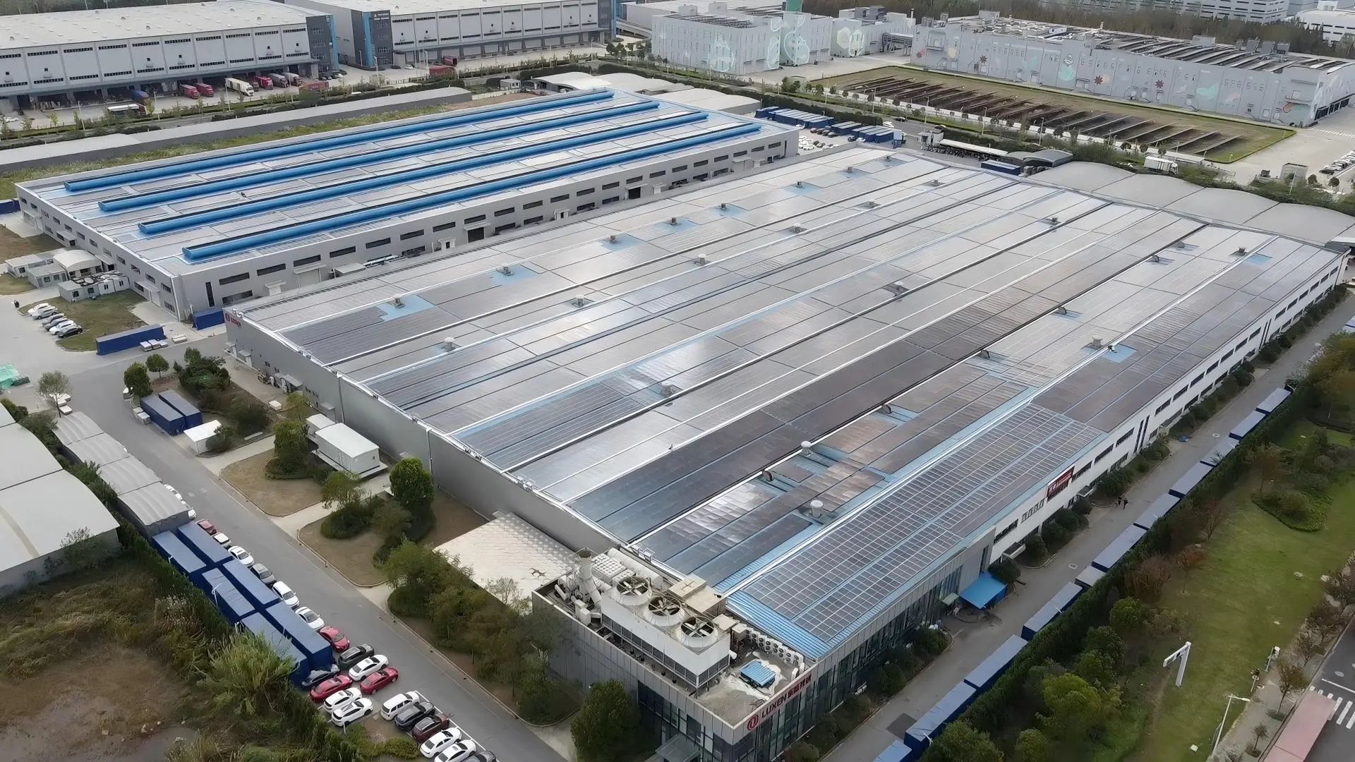 从倡导者到实践者——走近乐能5.99MW自建自用光伏电站