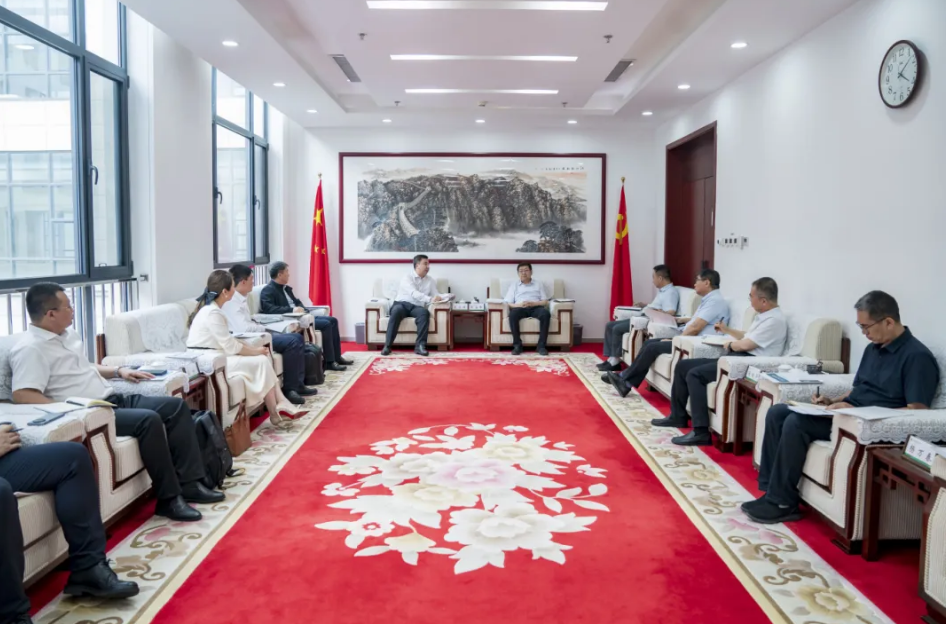 内蒙古电力集团与海博思创、特变电工座谈交流