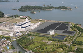 照片:“仙台太阳能发电站”竣工预想图