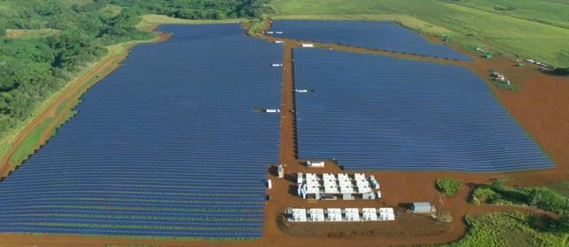 特斯拉联合考艾岛建成全球最大太阳能电厂正式营业