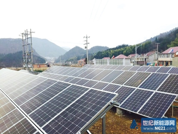 岳西助力脱贫攻坚:光伏“点亮”贫困户生活