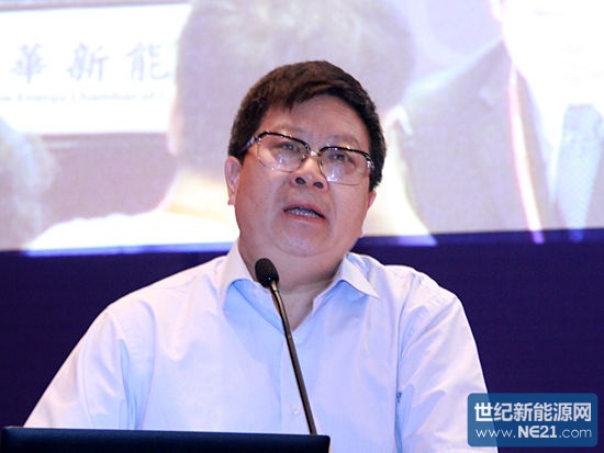 由全联新能源商会主办的“第八届中国新能源国际高峰论坛”将于2014年6月7~8日在北京·国家会议中心召开。图为科技部调研室主任胥和平。(图片来源:新浪财经 刘海伟 摄)
