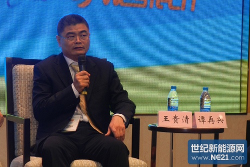 中国机电产品进出口商会副会长王贵清