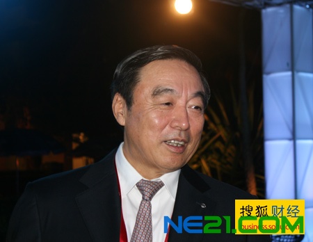 招商银行行长马蔚华(搜狐财经图 唐怡民摄)