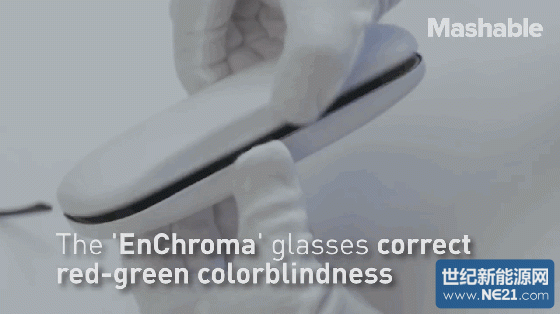 这款太阳能眼镜不止能装酷 还能矫正红绿视觉障碍