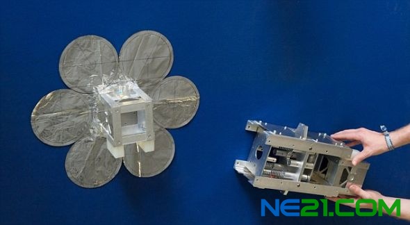 研究人员已研发了一个可把太阳能送回地球的人造卫星网。 研究人员已研发了一个可把太阳能送回地球的人造卫星网。