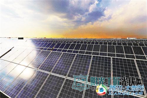 光伏产业助推陕西子洲县脱贫攻坚 受益贫困户2584人