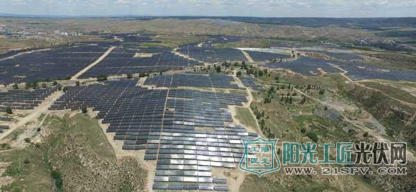 山西大同采煤沉陷区国家先进技术光伏示范基地