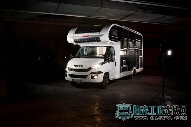 德国公司推出太阳能电动房车 再也不用担心汽车没油了