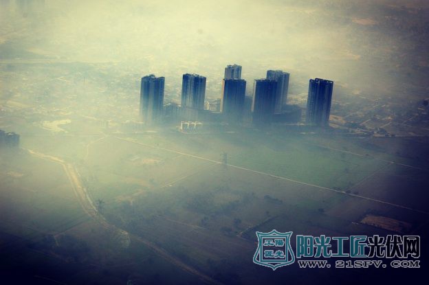 空气污染严重 印度太阳能发电量恐损失高达25%