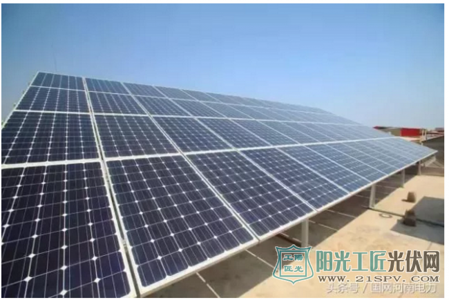 济源老汉靠光伏发电,一年净赚30000元