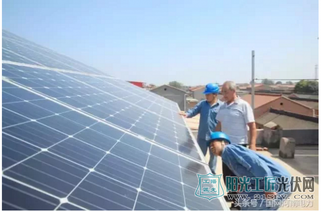 济源老汉靠光伏发电,一年净赚30000元