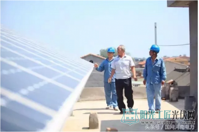 济源老汉靠光伏发电,一年净赚30000元