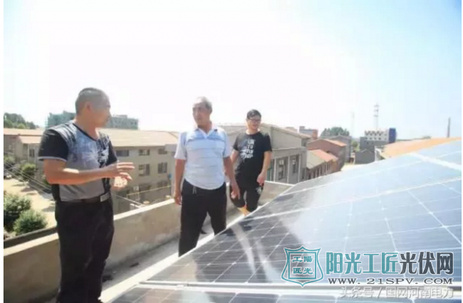 济源老汉靠光伏发电,一年净赚30000元