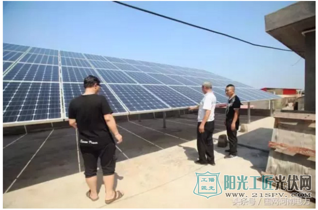 济源老汉靠光伏发电,一年净赚30000元