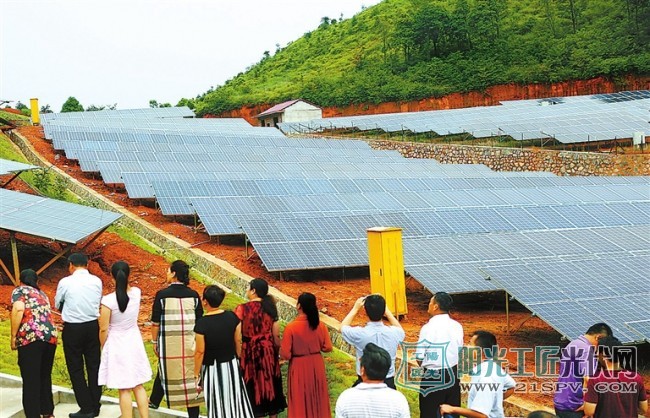 江西南康:光伏扶贫助农增收