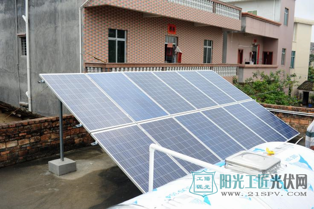 光伏发电扶贫项目助力贫困户增收 江西牛岭村大变样