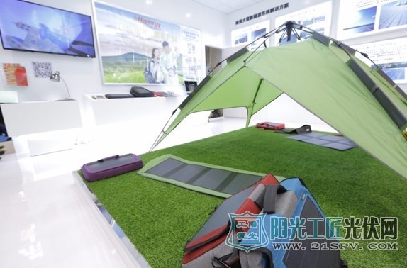 汉能全系产品首次集中亮相SNEC