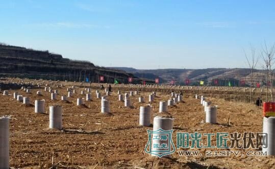 陕西合阳县同家庄镇光伏扶贫照亮脱贫路