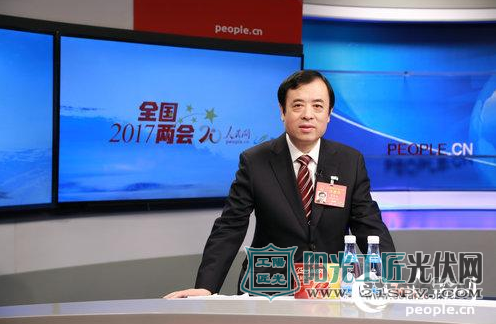 全国人大代表、安徽省财政厅厅长罗建国在人民网演播室