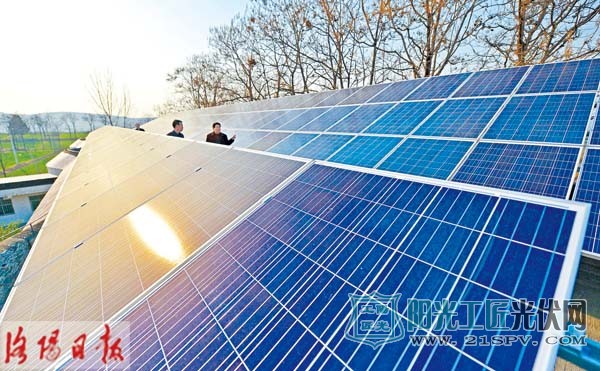 河南洛宁县张营村:“光伏+”应用助民增收