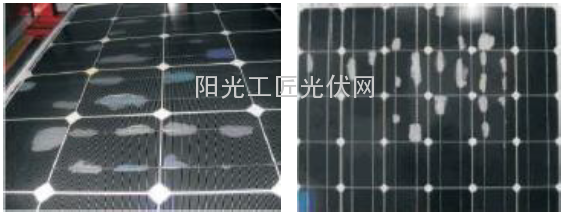 助焊剂使用不当引起白斑