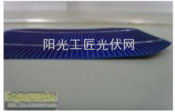 电池片焊接后翘曲