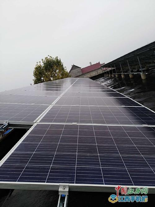 光伏发电助力江西镇桥镇徐家村精准扶贫 光伏发电助力江西镇桥镇徐家村精准扶贫