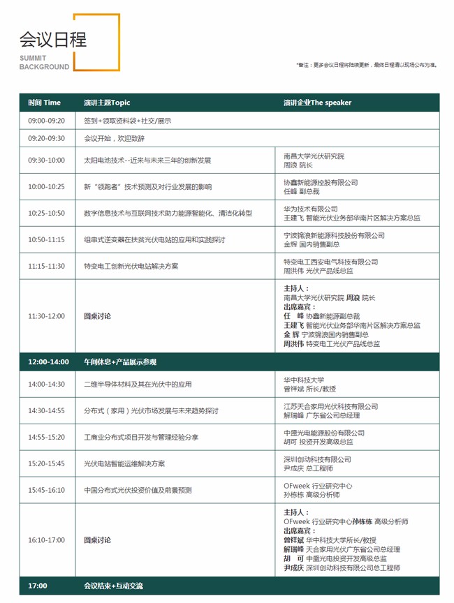 第八届 OFweek 2017中国太阳能光伏高峰论坛今日举办
