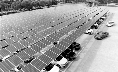 光伏发电停车场亮相安徽全椒 光伏发电停车场亮相安徽全椒