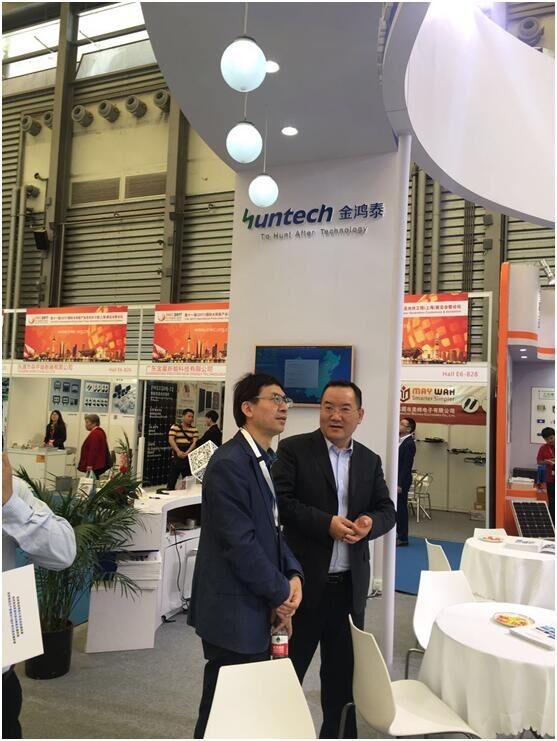 专注保电量智能运维系统与服务 金鸿泰惊艳亮相SNEC 2017