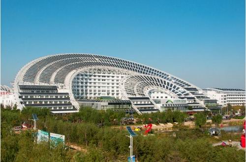 　皇明太阳谷日月坛微排大厦—整理节能88%