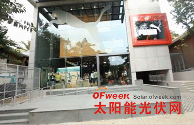 PUMA打造全球第一家100%太阳能供电店面