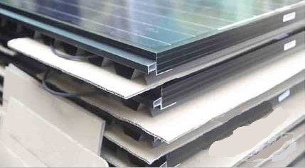 照片3  将热镀铝锌硅钢板用做衬底