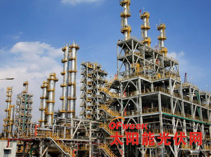 国内某光伏巨头的多晶硅生产线