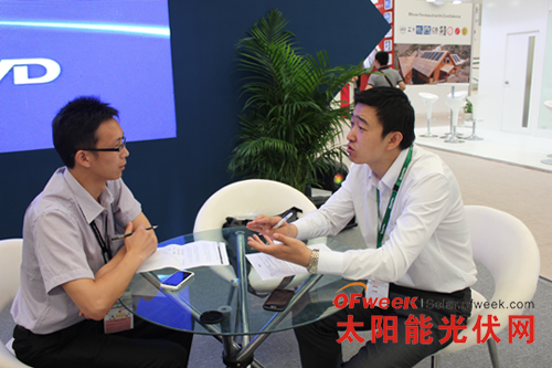 特变电工市场部黄部长接受OFweek太阳能光伏网专访